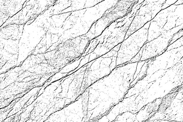 Abstract monochrome image showing a high contrast pattern of black and white shapes and lines grunge.
