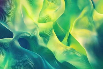 Colorful geometric light patterns form dynamic abstract art