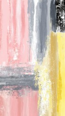 Abstract brush strokes in soft pastel colors with textured paint effect