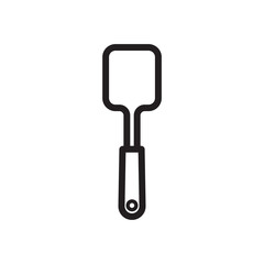Spatula vector for logo template