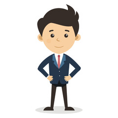 Ambitious Young Businessman Graphics