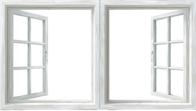 Open Windows, View from Home