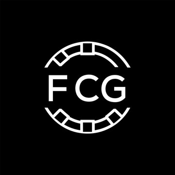 FCG &ldquo;Modern FVA Monogram Logo Design,  FCG Later Logo , Sleek Minimalist Letter mark in Circle, High-Contrast Branding Concept&rdquo;
