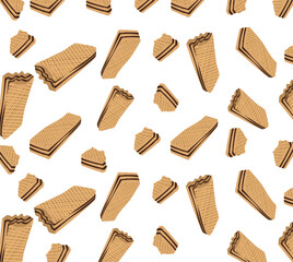 Chocolate Wafer Wafer Biscuit Stock 