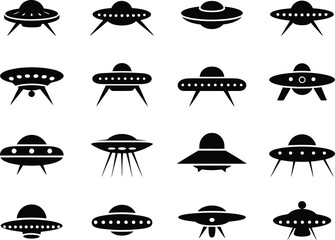 ufo icons set