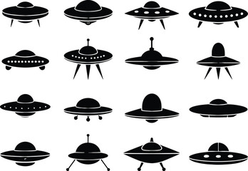 ufo set vector