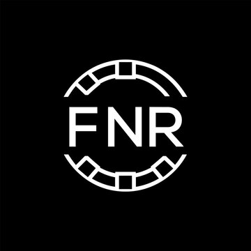 FNR &ldquo;Modern FVA Monogram Logo Design,  FNR Later Logo , Sleek Minimalist Letter mark in Circle, High-Contrast Branding Concept&rdquo;
