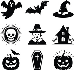 halloween icons 