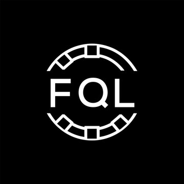 FQL &ldquo;Modern FVA Monogram Logo Design,  FQL Later Logo , Sleek Minimalist Letter mark in Circle, High-Contrast Branding Concept&rdquo;
