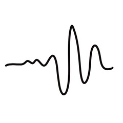 Heartbeat Line Art