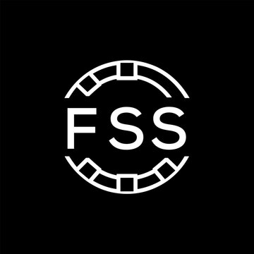FSS &ldquo;Modern FVA Monogram Logo Design,  FSS Later Logo , Sleek Minimalist Letter mark in Circle, High-Contrast Branding Concept&rdquo;
