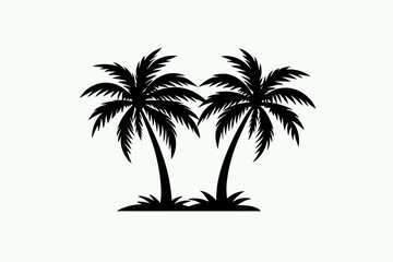 palm tree silhouette