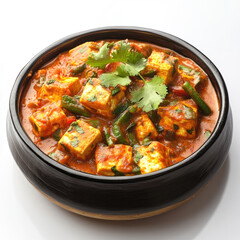 Kadai Panier on the white background