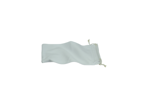 White textile sublimation bag mock-up blank ready for print and branding. Isolated on transparent background. PNG image