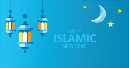 Happy Islamic New Year. For Islamic background