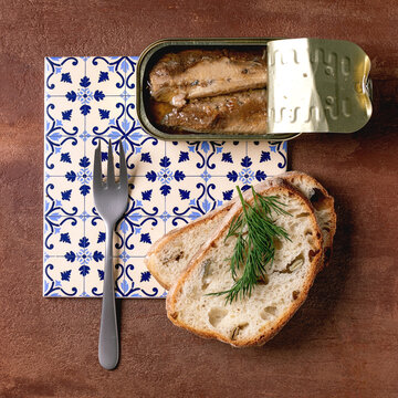 Sardine fillets in oil