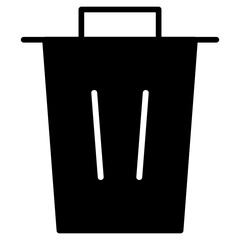 delete, remove, trash, bin, erase icon