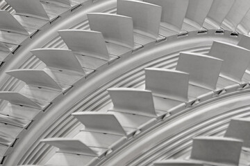 Group of turbine blades