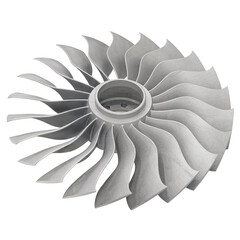 Turbofan engine impeller