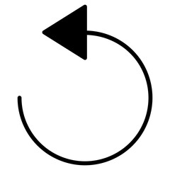 undo, back, left, previous icon