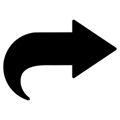 redo, forward button icon vector