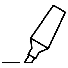 highlight, highlighter, marker, underline icon