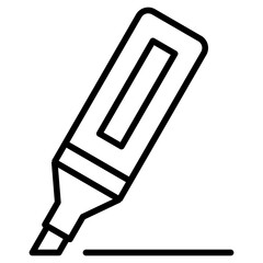 highlight, highlighter, marker, underline icon