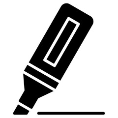 highlight, highlighter, marker, underline icon