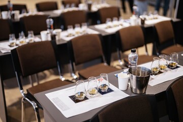 Taste the flavors of whiskey at an exclusive tasting event in the city