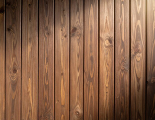 Obraz premium Timber planks showing natural distress and elegant grain running vertically under warm sunlight exposure.
