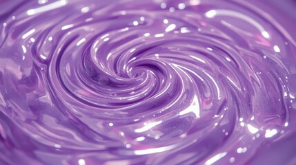 3D pastel slime being slowly squeezed and stretched, shimmering light reflections shifting across its surface. suitable for wallpaper or commercial use