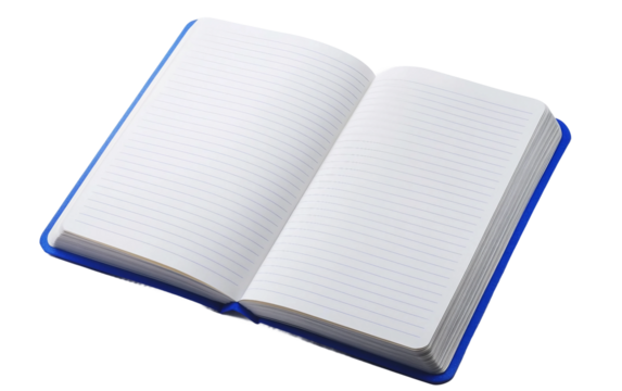 New Year resolution list written on elegant stationery showcasing thoughtful goals and personal aspirations in a refined style isolated on transparent background PNG - Powered by Adobe