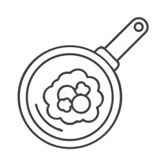 A top-down view of a fine mesh strainer filled with fluffy cooked rice, showcasing its texture and preparation method.