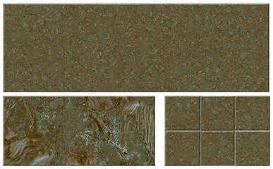 Textured Speckled Ceramic Tiles in Earthy Tones for Modern Interior Design	
