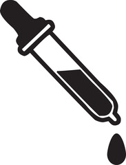 Silhouette Droper for Lab Test