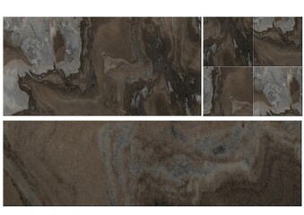 Natural Stone Effect Porcelain Floor and Wall Tiles with a Rich Earthy Tone	