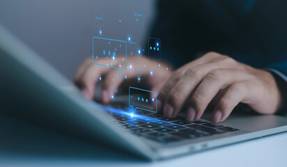 Connect with your customers through live chat SMS or social media using our smart digital...