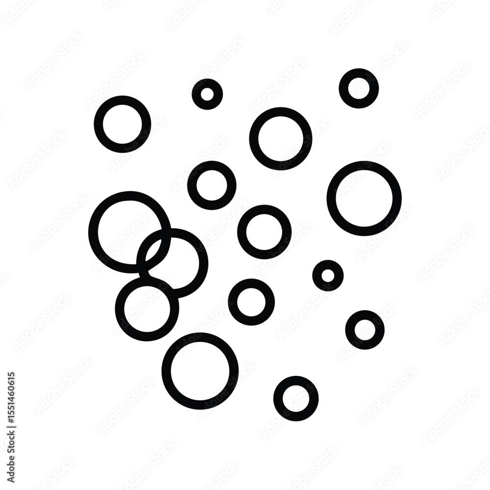 Poster abstract circle pattern design vector illustration with geometric shapes elements art