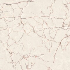 Elegant Cream Marble Texture with Subtle Red Veins	