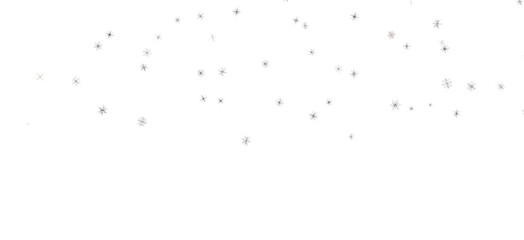 Festive Snowstorm: Magnificent 3D Illustration Showcasing Falling Christmas Snowflakes