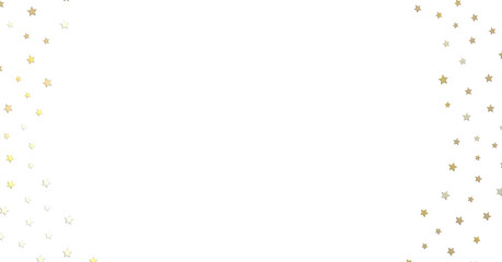 Starlit Christmas Shower: Mesmeric 3D Illustration Depicting Descending Holiday Star Particles