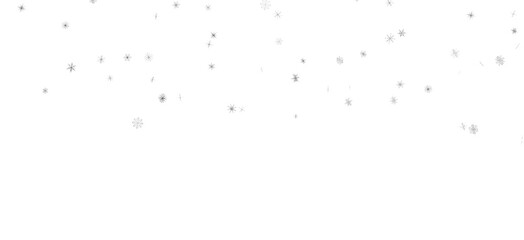 Festive Snowstorm: Magnificent 3D Illustration Showcasing Falling Christmas Snowflakes