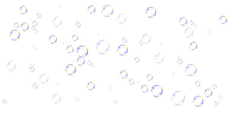 Dreamy Rainbow Bubble PNG Featuring Glossy Surface, Colourful Refraction, and Delicate Misty Glow for Abstract or Fantasy Designs