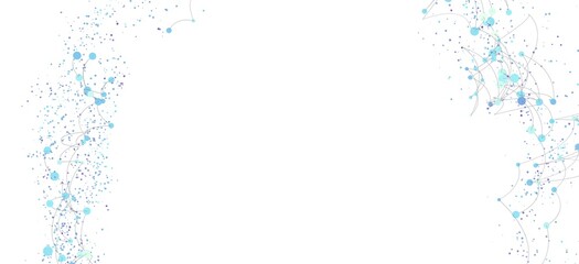 Abstract background image featuring a network of blue nodes and connecting lines. Perfect for technology, data, and connection themes.