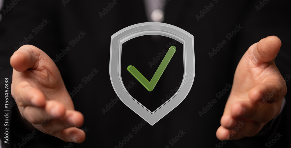Poster Safeguard your information with our robust security.  Experience peace of mind knowing your data is protected.