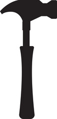 Silhouette Hammer for Construction Work