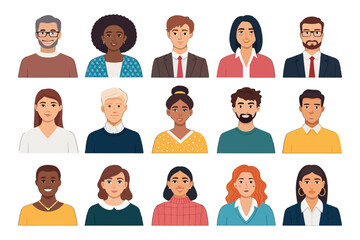 Diversity in Perspectives: A vibrant mosaic of faces reflects the rich tapestry of human experience, representing a spectrum of backgrounds, cultures, and expressions.