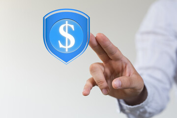 Financial security, digital assets, online banking protection, secure transactions, money safety.