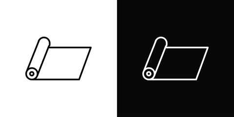 Aluminum foil icon vector, Symbol, logo illustrations