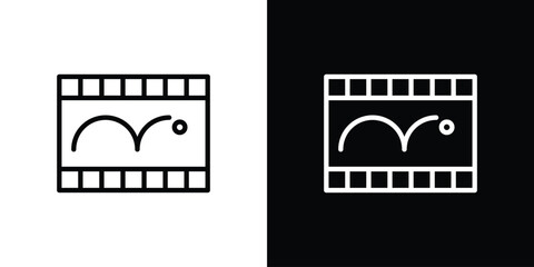 Animated icon vector, Symbol, logo illustrations